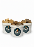 Räucherchunks Probierpaket - 3 Sorten nach Wahl - 3x1 kg