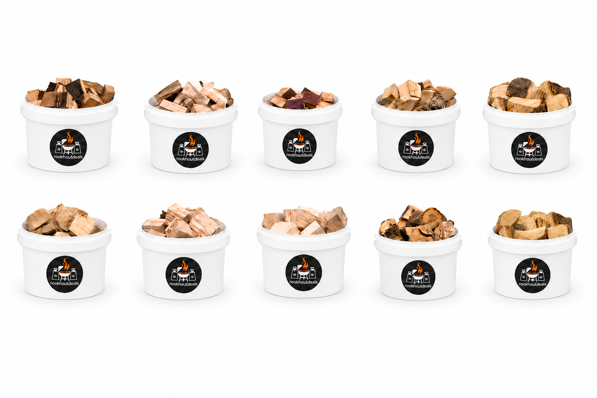 Räucherchunks Probierpaket Alle Sorten - 10x1 kg